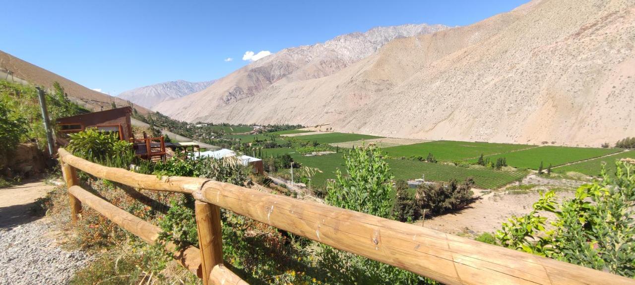 Casa Jardin De Hadas Con Vista Panoramica Pisco Elqui Dış mekan fotoğraf