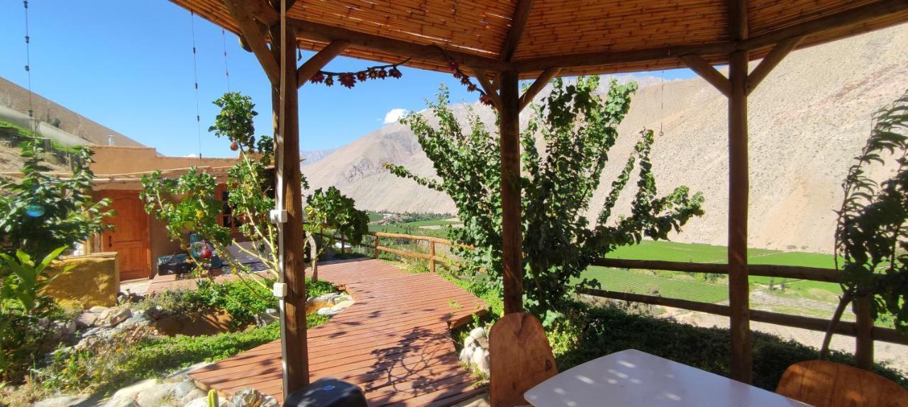 Casa Jardin De Hadas Con Vista Panoramica Pisco Elqui Dış mekan fotoğraf